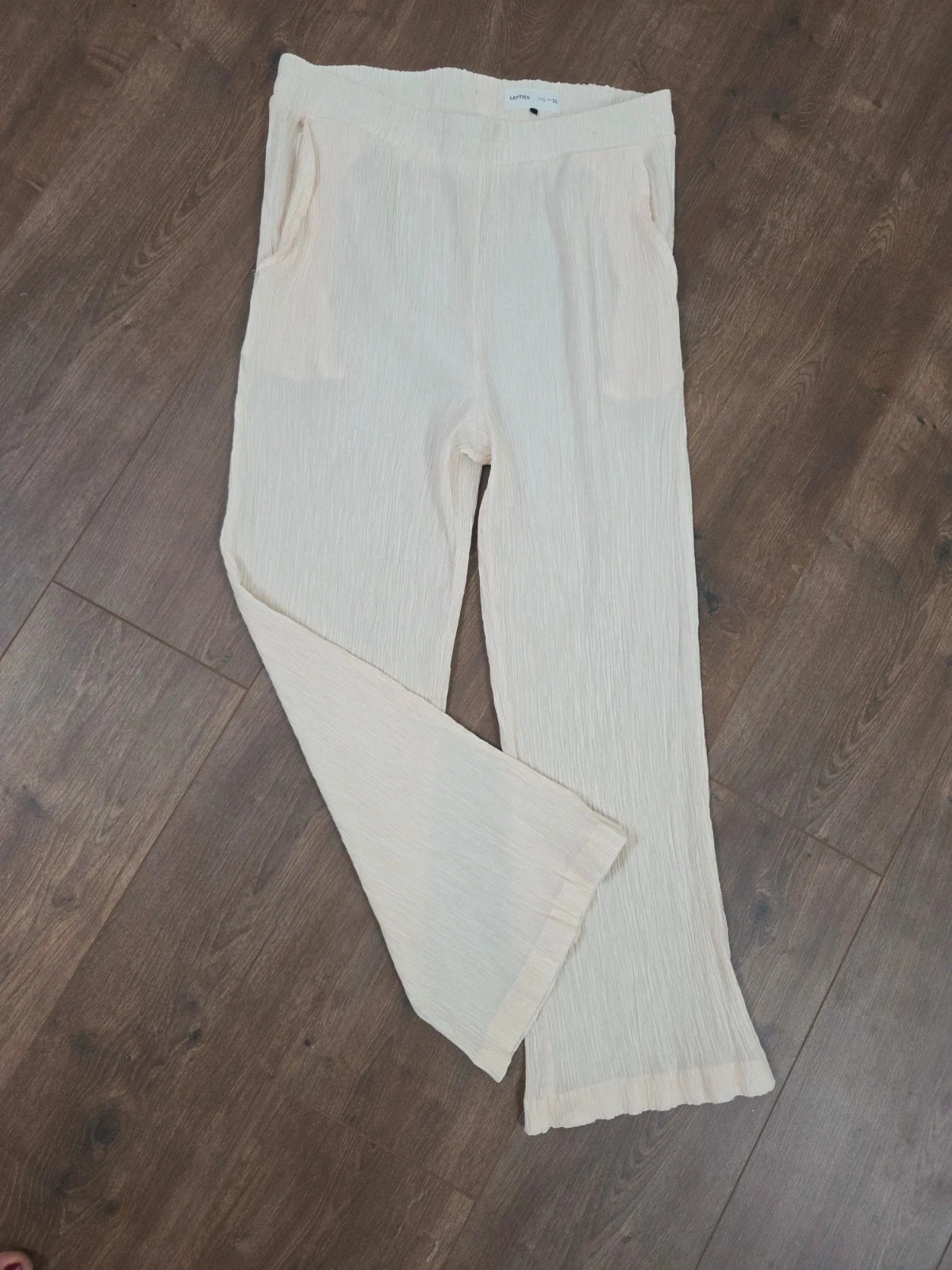 Pantalon fluide rose